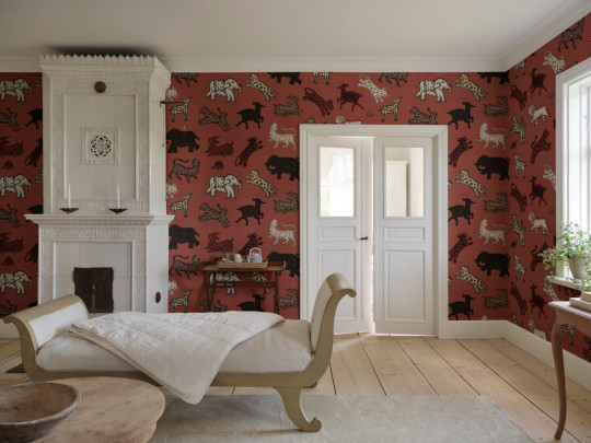 Sandberg Wandbild Leonard - Red