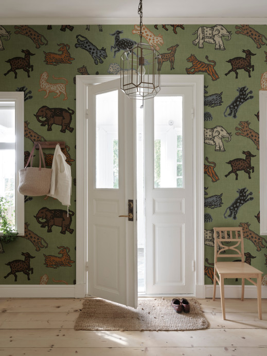 Sandberg Wandbild Leonard - Green