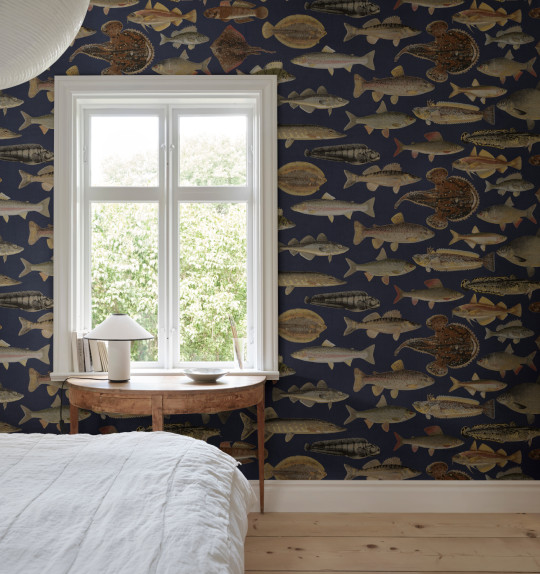 Sandberg Mural Scandinavian Fishes
