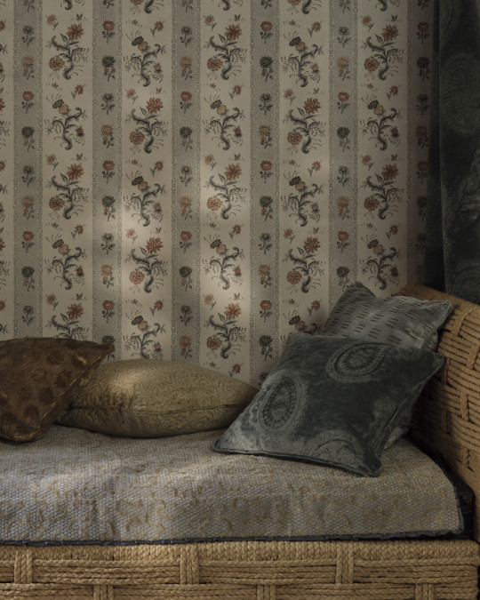Zoffany Tapete Papaver Stripe
