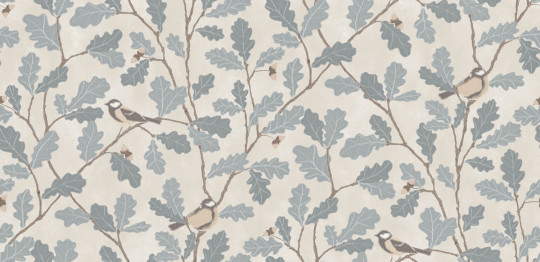 Sandberg Wandbild Waldemar - Light Blue