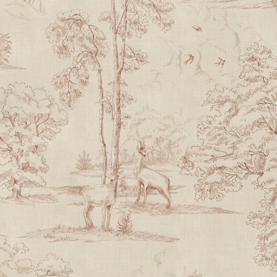 Sandberg Wandbild Montfort - Terracotta