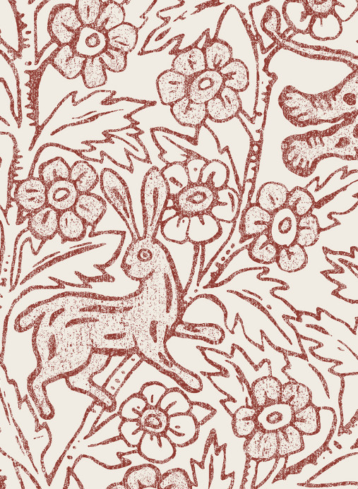 Sandberg Wandbild Eden - Red