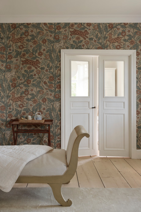 Sandberg Wandbild Eden - Misty Blue