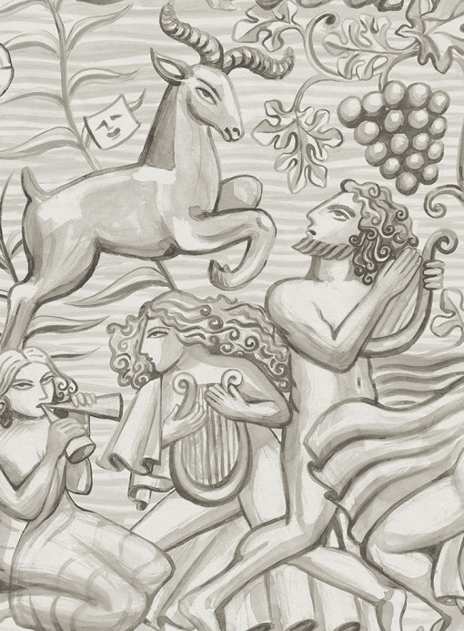 Sandberg Mural Baccus - Graphite