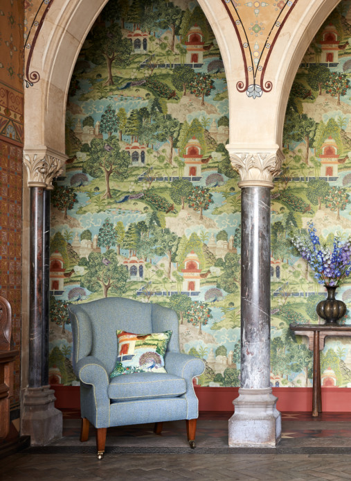 Zoffany Wallpaper Peacock Garden