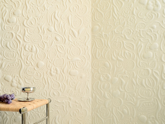Élitis Wallpaper Mosaïque du Verger Lin
