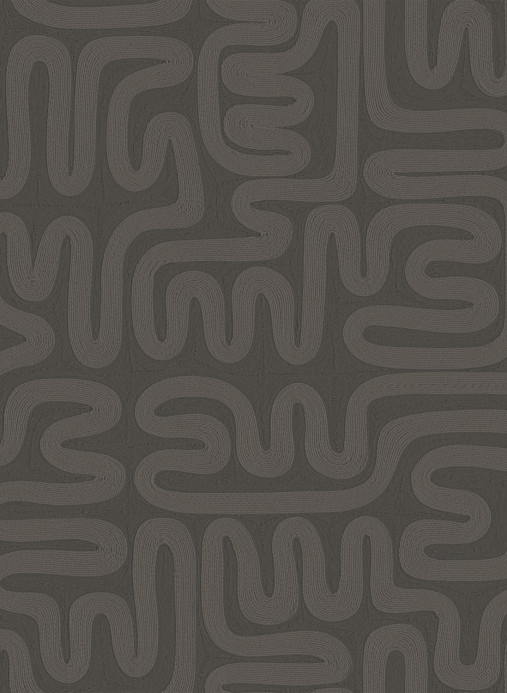 Arte Wallpaper Sarana - Charcoal
