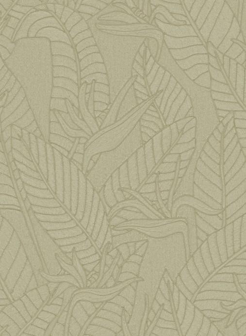 Arte Wallpaper Strelitzia - Olive
