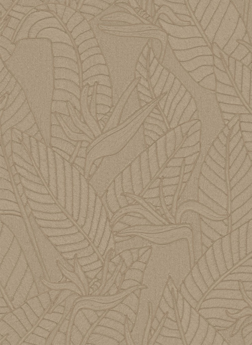 Arte Wallpaper Strelitzia - Hemp
