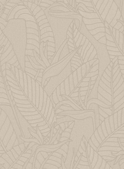 Arte Wallpaper Strelitzia - Zinc