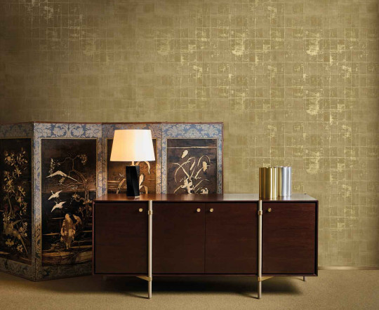 Armani Casa Papier peint Kyushu Metallized