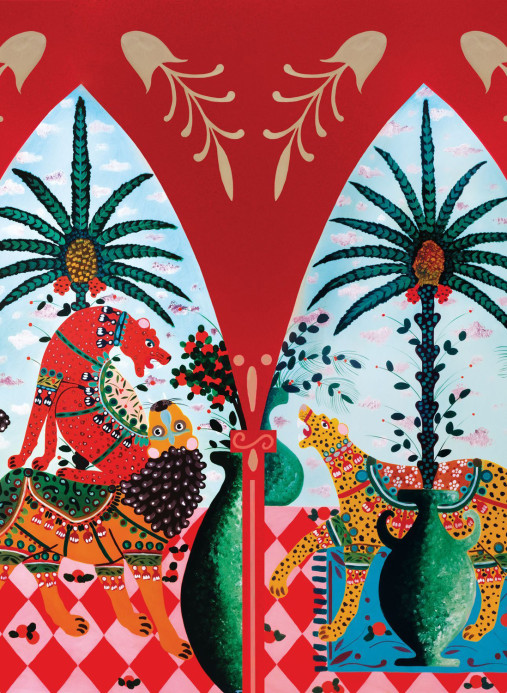 Arte Wandbild Armalu - Rosso