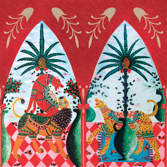 Arte Wandbild Armalu - Rosso