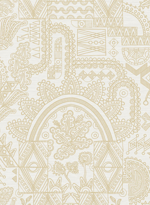 Arte Tapete Joie - White Gold