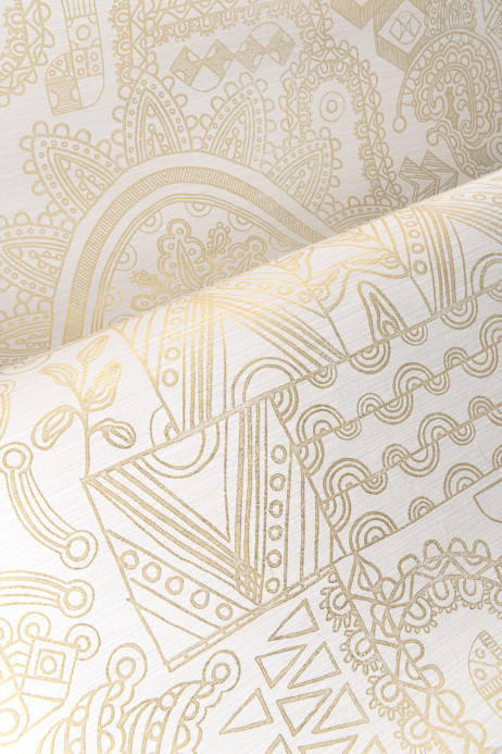 Arte Tapete Joie - White Gold