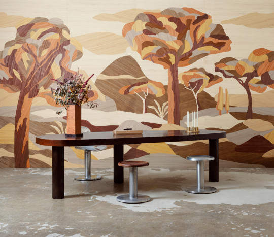 Arte Mural Under The Sycamore Tree