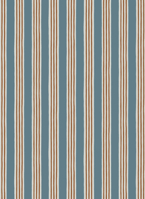 Josephine Munsey Tapete Kemble Stripe - Dinky/ Little Ponds/ Dew