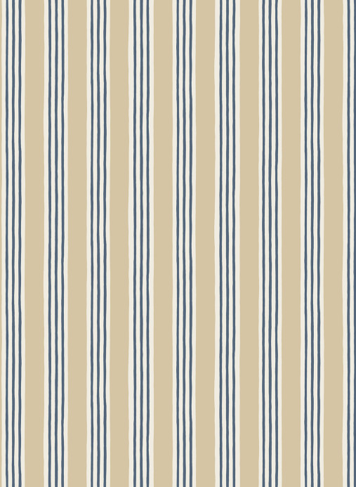 Josephine Munsey Tapete Kemble Stripe - Chute Blue/ Shell/ Cliffwell Stone