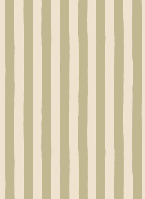 Josephine Munsey Tapete Medium Hand Painted Stripe - Southern Light/ Parsnip