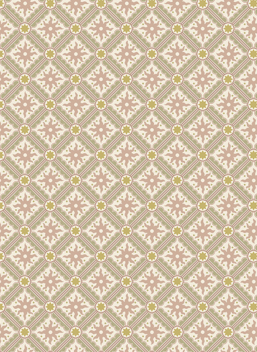Josephine Munsey Tapete Nova/ Sol - Southern Light/ Ham Pink/ Meadow