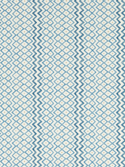 Sanderson Tapete Khes - Indigo/ Woad