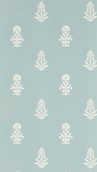 Sanderson Tapete Dabu - Porcelain