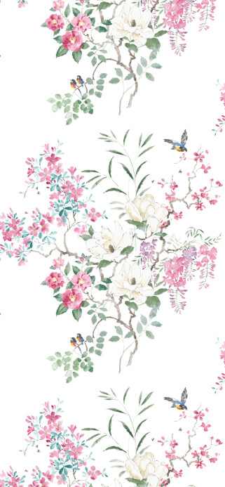 Sanderson Carta da parati Magnolia Blossom - Blossom/ Leaf
