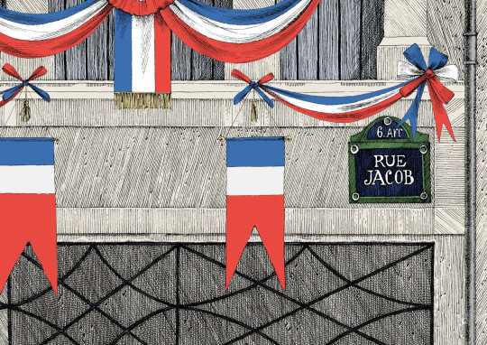 Edmond Petit Carta da parati Rue Jacob