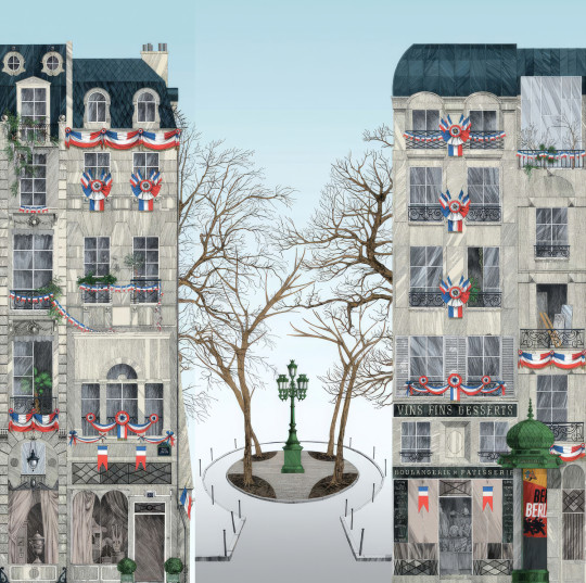 Edmond Petit Carta da parati Rue Jacob