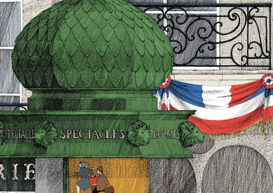 Edmond Petit Carta da parati Rue Jacob