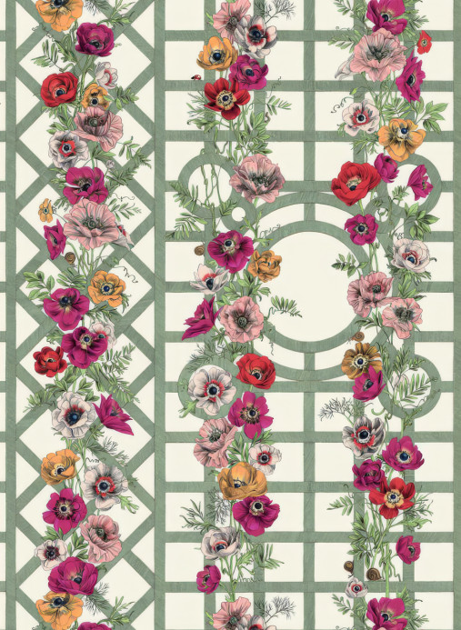 Edmond Petit Wallpaper Jardin d'Anémones