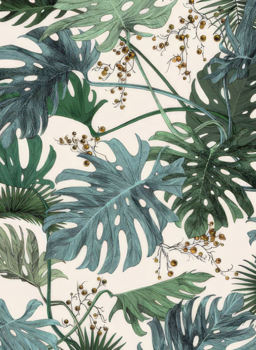 Edmond Petit Tapete Dentelle Végétale - Poudré