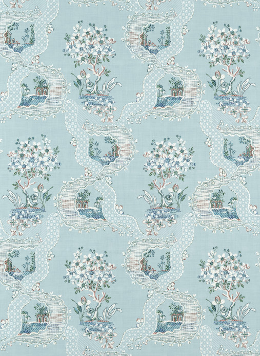 Anna French Tapete Antoinette - Blue