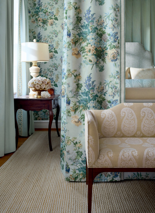 Anna French Tapete Garden Club - Blue