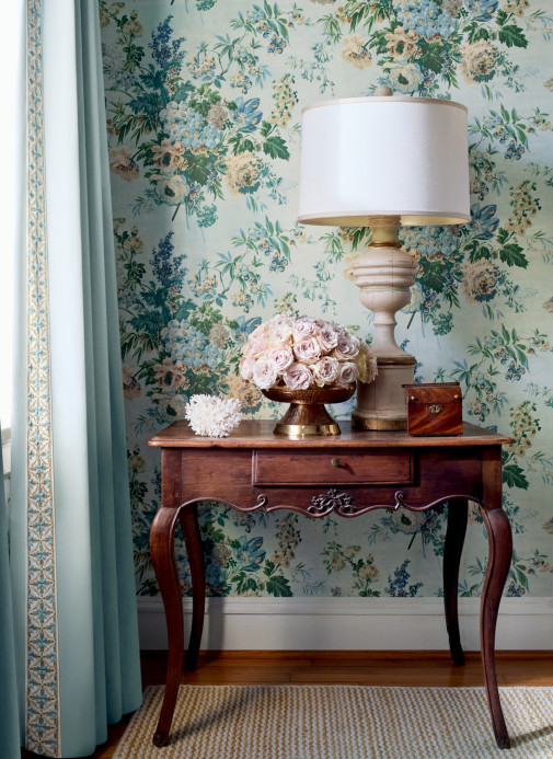 Anna French Tapete Garden Club - Blue