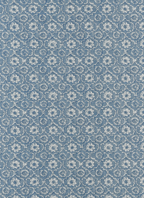 Anna French Tapete Holly Trellis - Blue