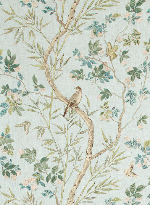 Thibaut Tapete Claire - Spa Blue