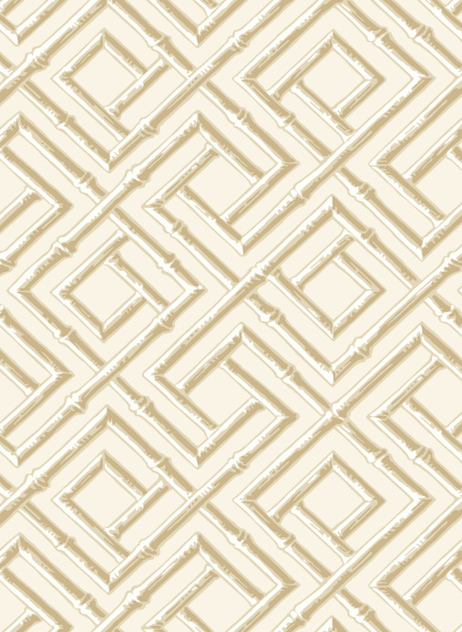 Thibaut Tapete French Lattice - Beige