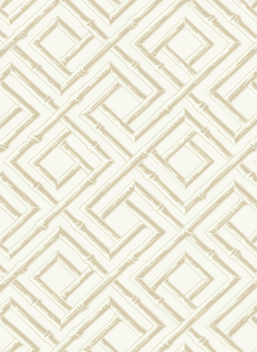 Thibaut Carta da parati French Lattice - Cream
