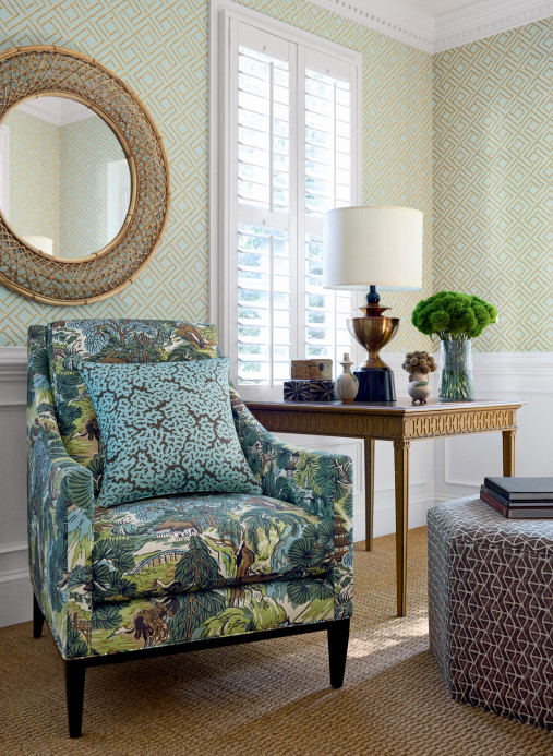 Thibaut Carta da parati French Lattice