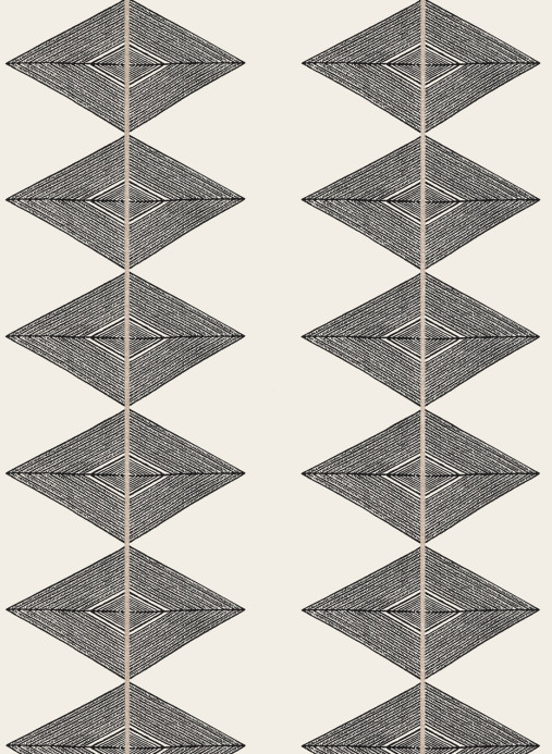 Thibaut Wallpaper Reflection - Basalt Black