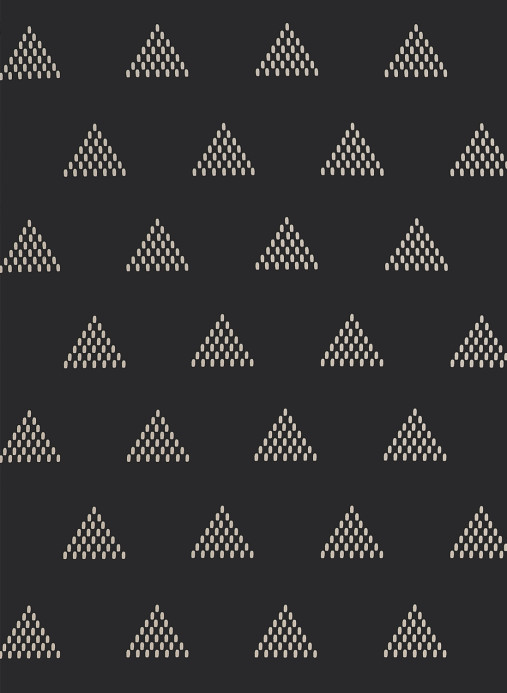 Thibaut Papier peint Ridge - Basalt Black