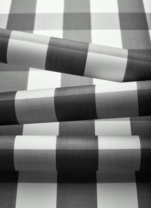 Thibaut Tapete Buffalo Check - Black