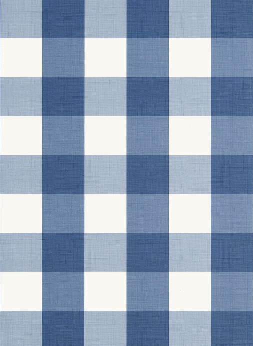 Thibaut Tapete Buffalo Check - Navy