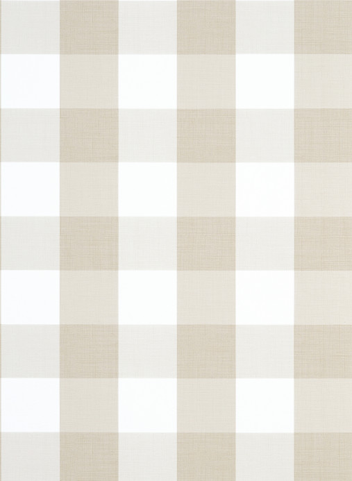 Thibaut Tapete Buffalo Check - Beige