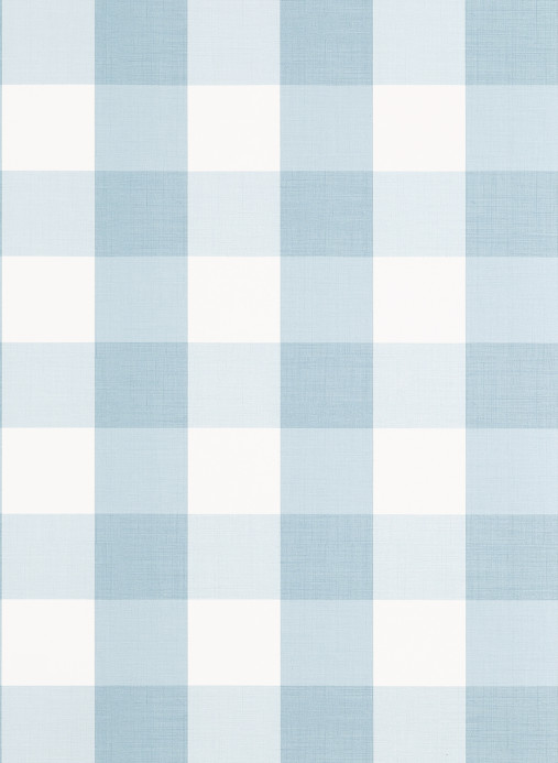 Thibaut Tapete Buffalo Check - Spa Blue