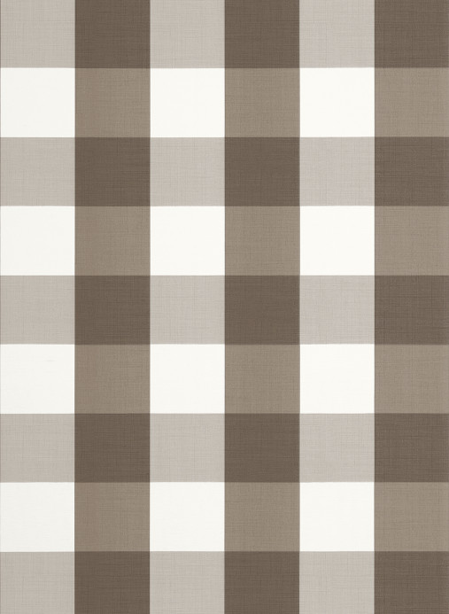 Thibaut Tapete Buffalo Check - Brown