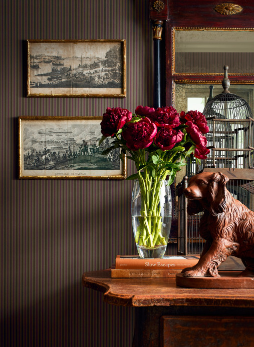 Thibaut Wallpaper Conner Stripe