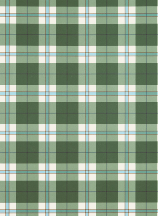 Thibaut Tapete Douglas Plaid - Green